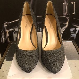 Nine West Gray Heels
